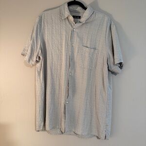 Tasso Elba silk blend shirt